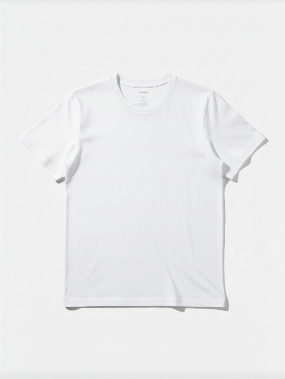 Sonoma Goods For Life Men's XL White Crew Neck T-Shirt Cotton Blend Basic Tee